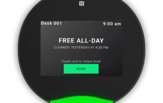 RXTD-0350 Desk booking panel, workspace booking panel