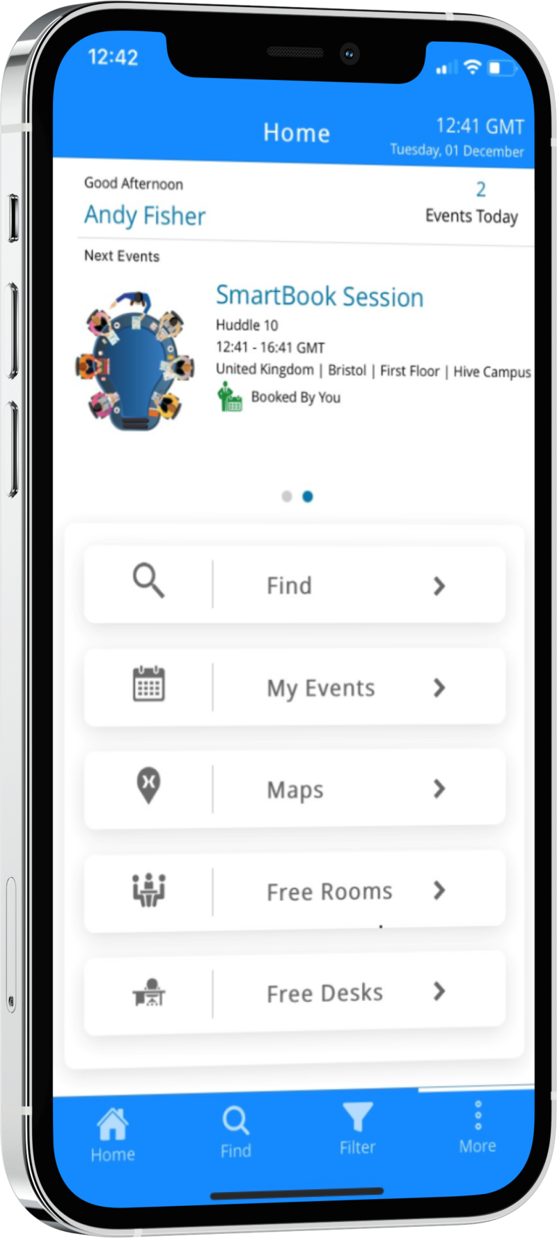 Workspace Booking Mobility
